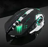Бездротова ігрова Bluetooth миша GAME 2.4G на акумуляторі із тихим кліком Silent click, фото 6