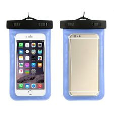 Водонепроникний чохол для телефона Aqualife універсальний синій, фото 1