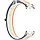 Ремінець Nylon Prime для Xiaomi Mi Band 8, Mi Band 9 з металевим фіксатором, Beige/Orange, фото 3