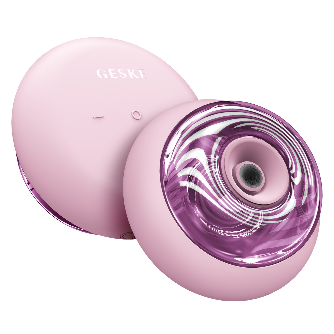 Масажер для обличчя та тіла GESKE Sonic Cool&Warm Face and Body Massager 9в1 pink