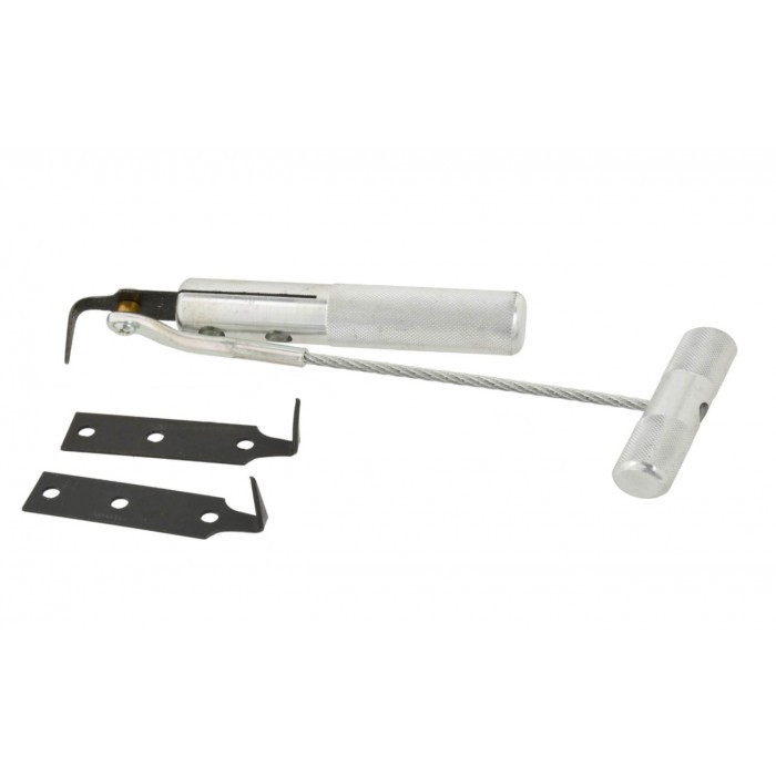 Ніж для вирізки скла з лезами REWOLT (T1178), фото 1