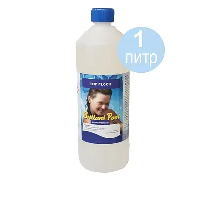 Флокер (коагулянт, флокулянт) для води в басейні 80011 Kerex (Угорщина), препарат для очищення каламутності, 1, фото 1