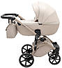 Коляска 2 в 1 Adamex Nola Natura 3 vanilla, фото 3