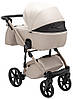 Коляска 2 в 1 Adamex Nola Natura 3 vanilla, фото 6
