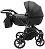 Коляска 2 в 1 Adamex Nola Eco SA-2 чорний, фото 3