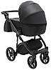 Коляска 2 в 1 Adamex Nola Eco SA-2 чорний, фото 5