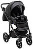 Коляска 2 в 1 Adamex Nola Eco SA-2 чорний, фото 8