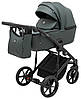Коляска 2 в 1 Adamex Mobi Air Thermo New ECO SA-29 темо-зелений, фото 2