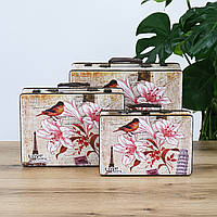 Набір 3-х скринь Історія кохання Гранд Презент SH31207