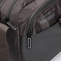 PODIUM Сумка Чоловіча Планшет нейлон Lanpad 65319 grey Розпад, фото 4