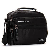 PODIUM Сумка Чоловіча Планшет нейлон Lanpad 8648 black Розпад, фото 2