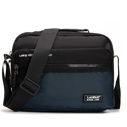 PODIUM Сумка Чоловіча Планшет нейлон Lanpad 8648 blue Розпад, фото 1