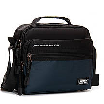 PODIUM Сумка Чоловіча Планшет нейлон Lanpad 8648 blue Розпад, фото 2