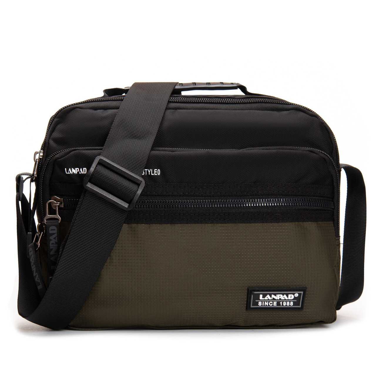 PODIUM Сумка Чоловіча Планшет нейлон Lanpad 8648 green Розпада