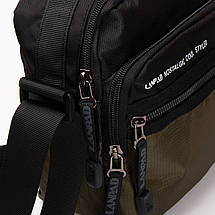 PODIUM Сумка Чоловіча Планшет нейлон Lanpad 8648 green Розпада, фото 4