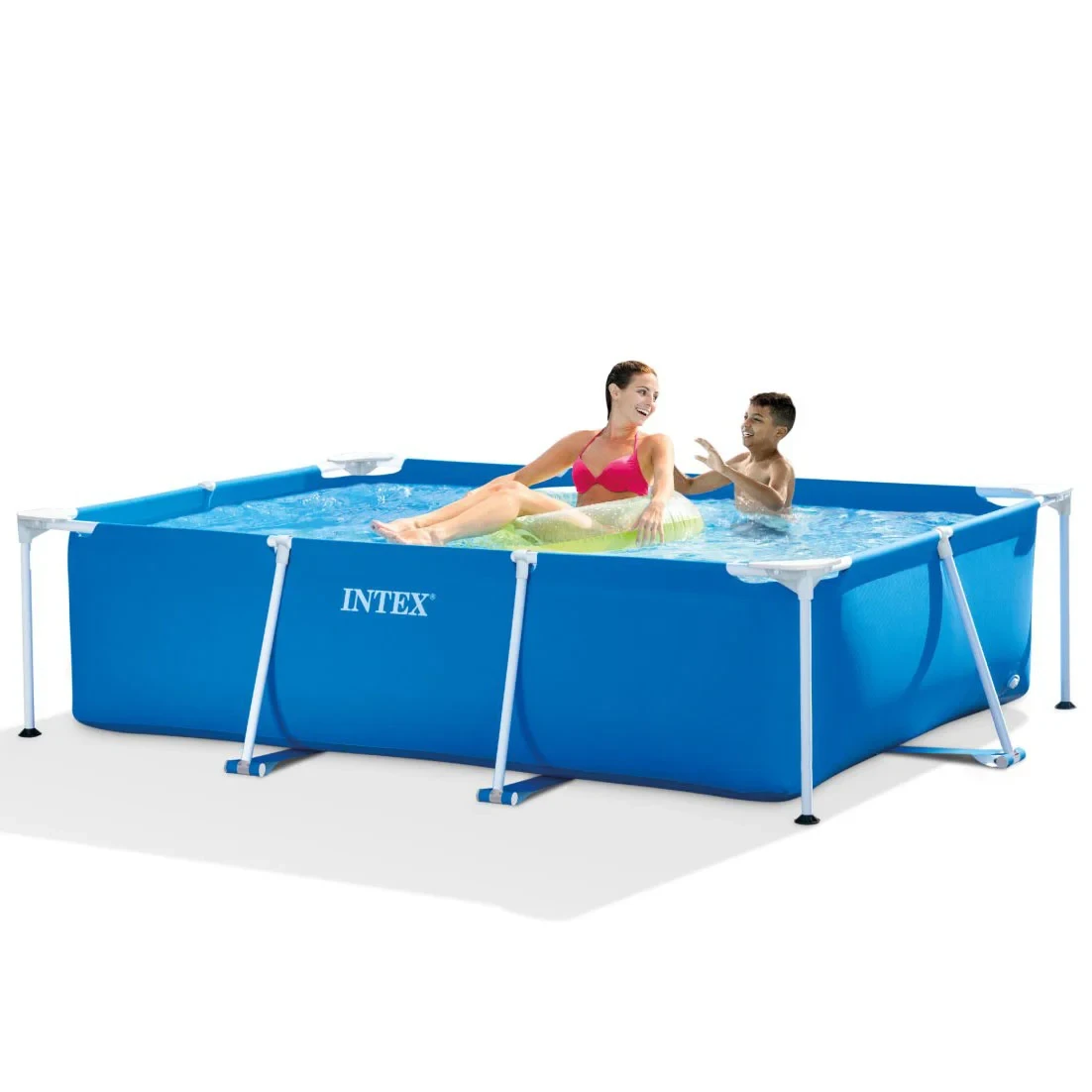 Каркасний басейн Intex 28270, 220 х 150 х 60 см, блакитний