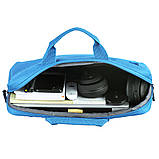 Tucano Сумка Idea 15.6" (блакитна) + бездротова миша, фото 3