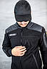 Кофта тактична флісова на хутрі чорна |Щільність 440 гр/м, фото 8