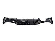Дифузор ( заднього бампера ) Чорний глянець ( M-Performance ) 00--- на BMW 4 Series F32 / F33 2013-2020 року