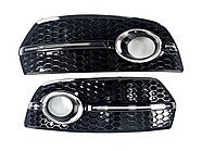 Решітки в бампер Chrome Black ( в стилі RSQ5 ) на AUDI Q5 8R 2008-2012 року