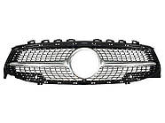 Решітка радіатора Silver ( без місця під камеру ) Diamond на Mercedes-Benz CLA-Class C118 2019-2022 року