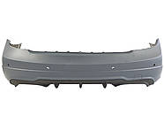 Задній бампер  ( стиль C63 AMG ) на Mercedes-Benz C-Class W204 2007-2014 року