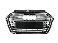 Решітка радіатора Chrome Black ( в стилі S3 ) на AUDI A3 8V 2016-2020 року