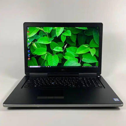 Б/в Ноутбук Б-клас Dell Precision 7720 17.3" 1920x1080| i7-6820HQ| 16GB RAM| 128GB SSD+1000GB HDD| Quadro M1200 4GB, фото 1