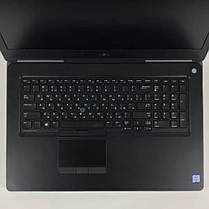Б/в Ноутбук Б-клас Dell Precision 7720 17.3" 1920x1080| i7-6820HQ| 16GB RAM| 128GB SSD+1000GB HDD| Quadro M1200 4GB, фото 3