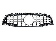 Решітка радіатора Chrome Black ( з місцем під камеру ) GT на Mercedes-Benz CLA-Class C118 2019-2022 року