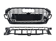 Решітка радіатора Full Black ( с тилі RS5 ) на AUDI A5 B9 2020-2023 року