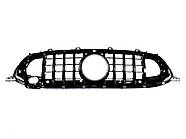 Решітка радіатора Full Black ( стиль Brabus ) на Mercedes-Benz AMG GT X290 ( 4 door ) 2018-2022 року