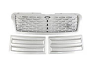 Решітка радіатора  + жабра на LAND ROVER Range Rover Vogue L405 2013-2017 року