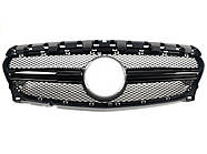 Решітка радіатора Full Black AMG на Mercedes-Benz CLA-Class C117 2017-2019 року