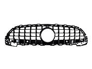 Решітка радіатора  ( GT Full Black ) AMG на Mercedes-Benz C-Class W206 2021-2025 року