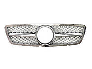 Решітка радіатора SL Chrome  на Mercedes-Benz C-Class W203 2000-2007 року