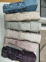 Рушник махровий 70х140, лазня бамбук 02