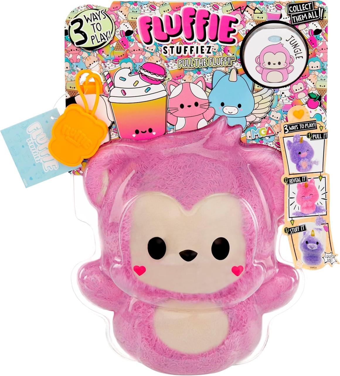 М’яка іграшка-антистрес Fluffie Stuffiez Small Plush Мавпочка.