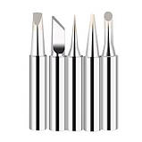 Паяльник електричний регульований 220В 60Вт 200-450C, комплектуючі, фото 3