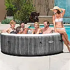 Басейн-джакузі надувний на 795 л 196х71 см з 2 підголовниками та LED підсвічуванням Intex 28440, фото 4