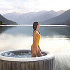 Басейн-джакузі надувний на 795 л 196х71 см з 2 підголовниками та LED підсвічуванням Intex 28440, фото 7