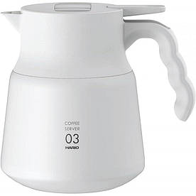 Сервер термос Hario Insulated V60 03 800 мл Білий