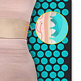 Килимок акупунктурний з подушкою 4FIZJO Ergo Mat Аплікатор Кузнєцова 4FJ0380 Black/Blue, фото 7