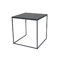 Журнальний стіл "Драконник" скло, чорний (великий)