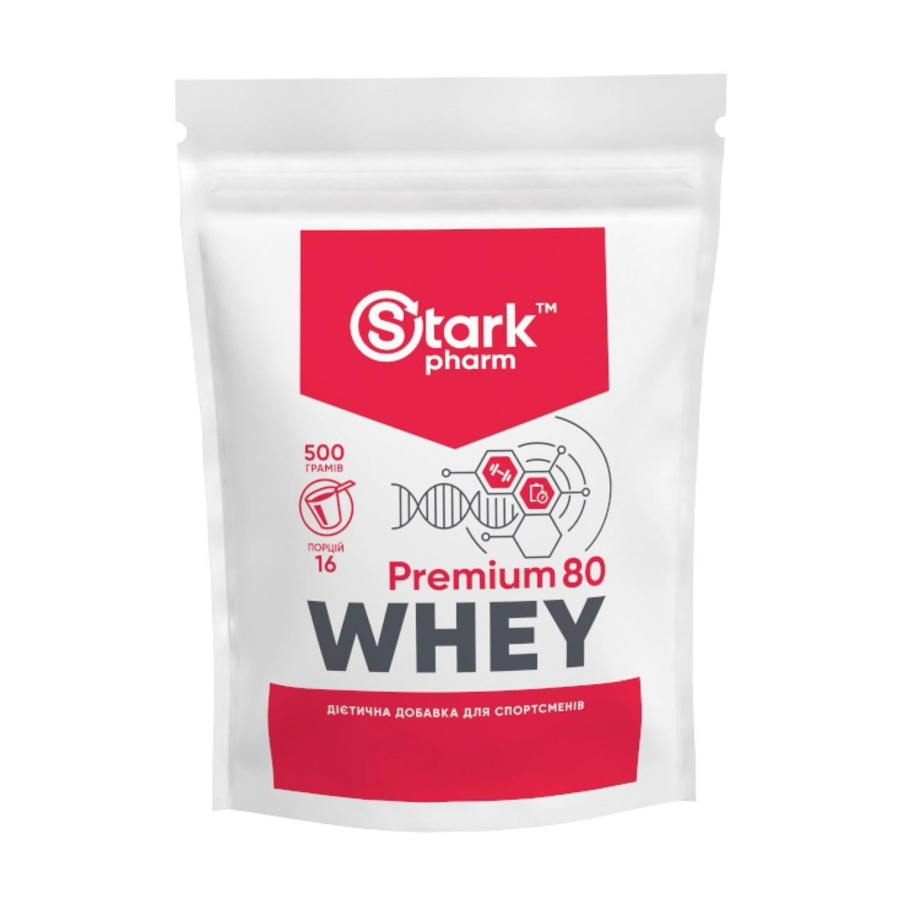 Whey 80 Premium - 500g Chocolate Hazelnut, фото 1