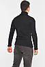 Гольф чоловічий на флісі чорного кольору р.46 166671P, фото 3