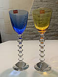Келих для вина синій Baccarat (ціна за 1 штуку), фото 10
