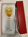 Келих для вина жовтий Baccarat (ціна за 1 штуку), фото 3