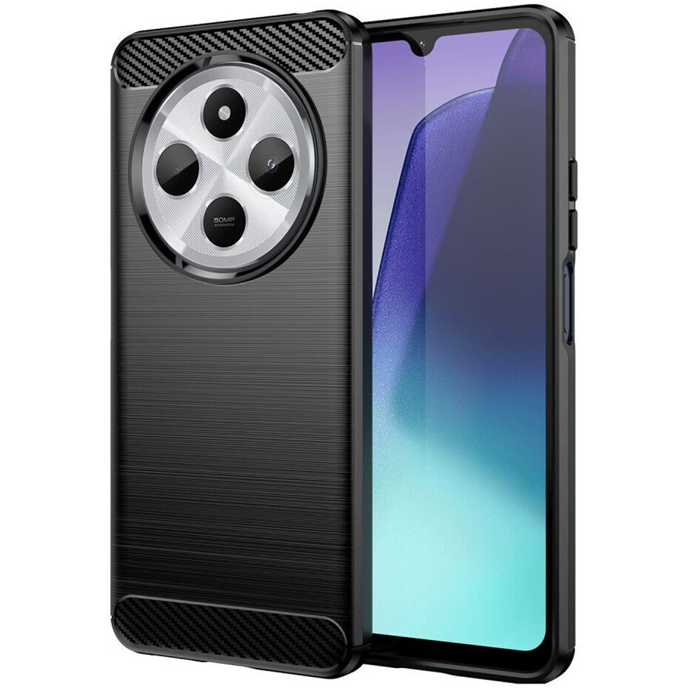 Чохол - накладка Polished Carbon для Xiaomi Redmi 14C / Poco C75, фото 1