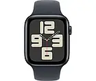 Смарт-годинник Apple Watch SE 2 (2024) GPS 40mm Midnight Aluminium Case with Midnight Sport Band - S/M (MXE73QH/A), фото 3